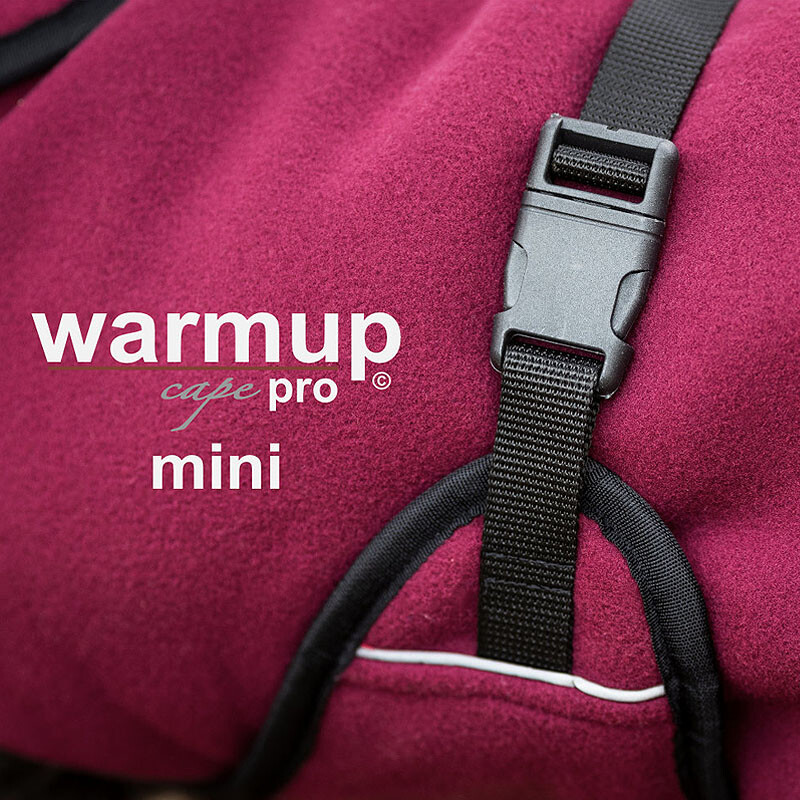 WarmUp Cape PRO Mantel MINI für kleine Hunde in mocca braun NEU