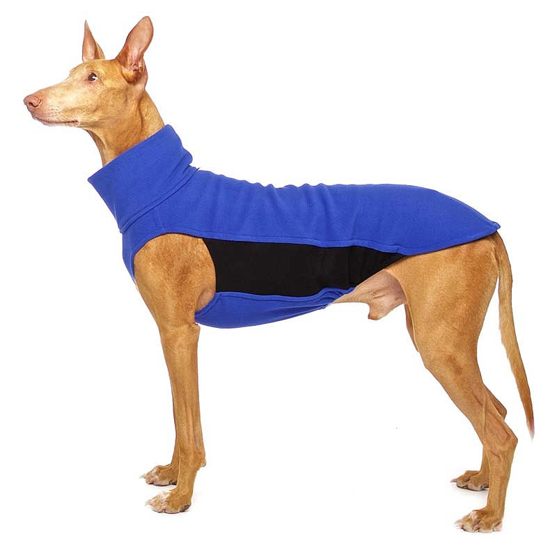 Sofadogwear Hachico Home gemütlicher Fleecepullover in blau