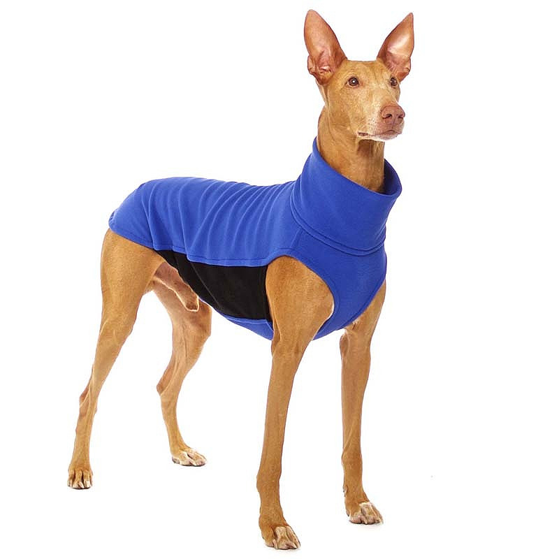 Sofadogwear Hachico Home gemütlicher Fleecepullover in blau L2