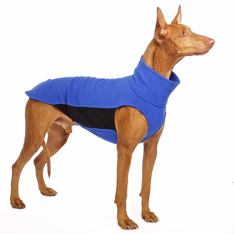 Sofadogwear Hachico Home gemütlicher Fleecepullover in blau L2