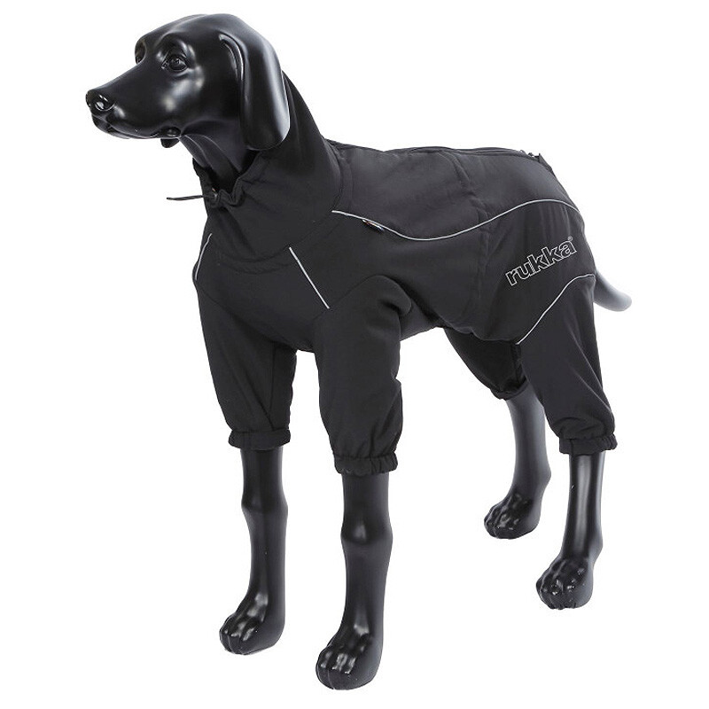 Rukka Pets Wintermantel mit Beinen Thermal Overall in schwarz 65