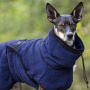 WarmUp Cape PRO Mantel für mittelgroße Hunde in blau dark blue NEU M