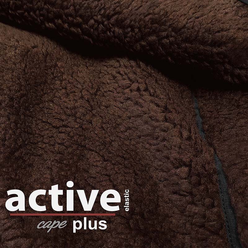 Active Cape ELASTIC Plus Wintermantel für mittelgroße Hunde in sand beige