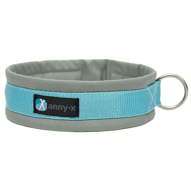 AnnyX Steck Halsband Fun in grau eisblau hellblau 3