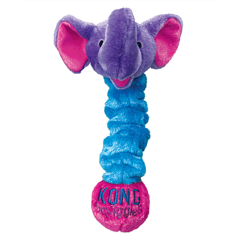 KONG Squiggles bunte Tiere Größe M