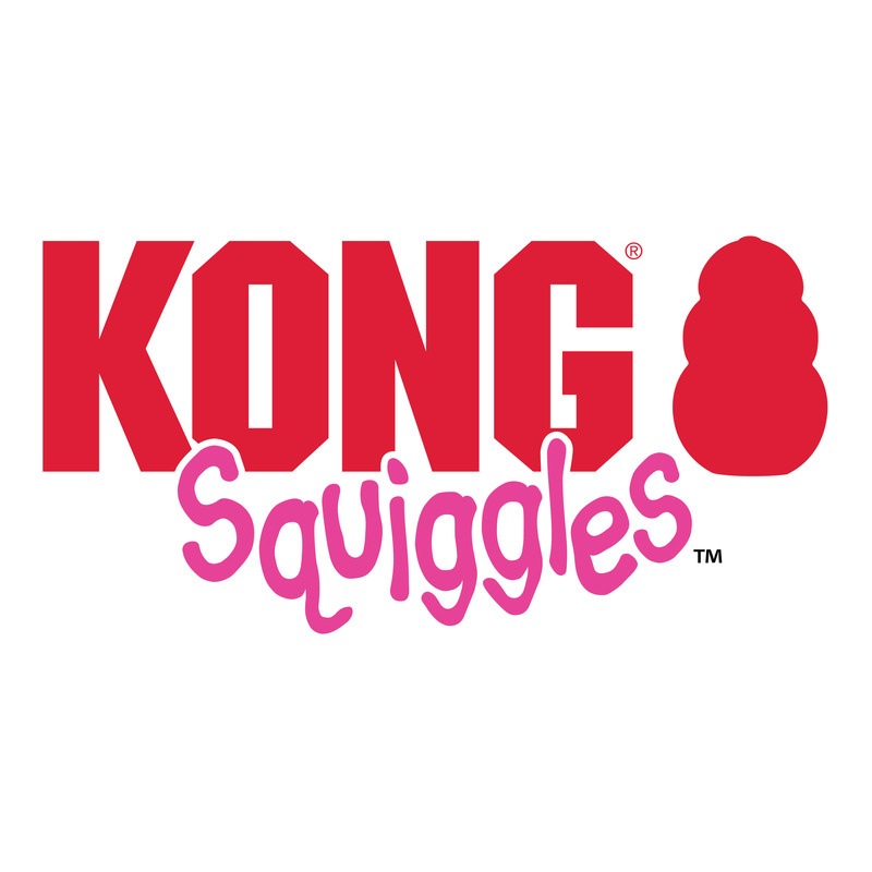 KONG Squiggles bunte Tiere Größe M