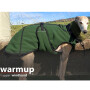 WarmUp Cape PRO Mantel für WINDHUNDE in pine green piniengrün-moos XS