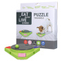 Eat Slow Live Longer Puzzle Hundespielzeug Intelligenzspielzeug Triangle