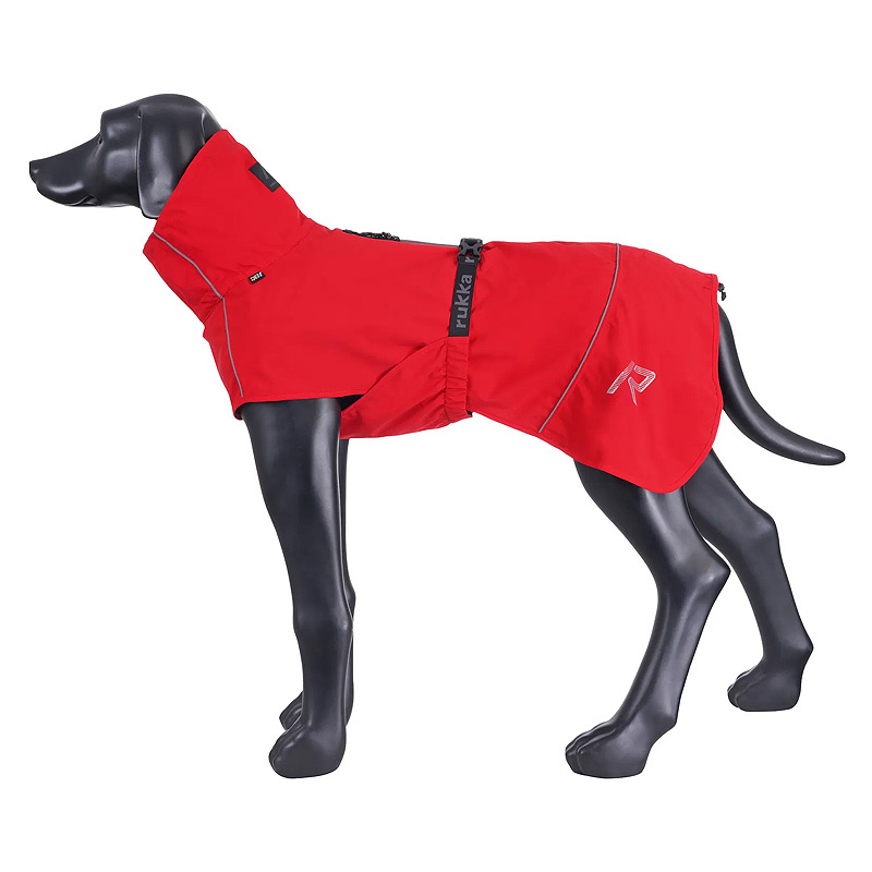 Rukka Pets Regenjacke Regenmantel Hayton ECO in rot