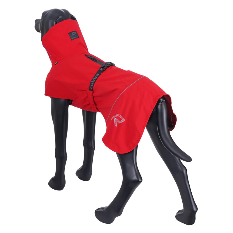 Rukka Pets Regenjacke Regenmantel Hayton ECO in rot