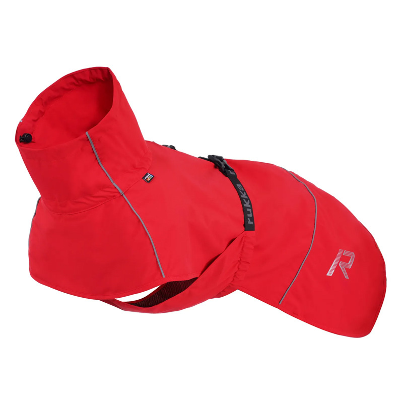 Rukka Pets Regenjacke Regenmantel Hayton ECO in rot 55