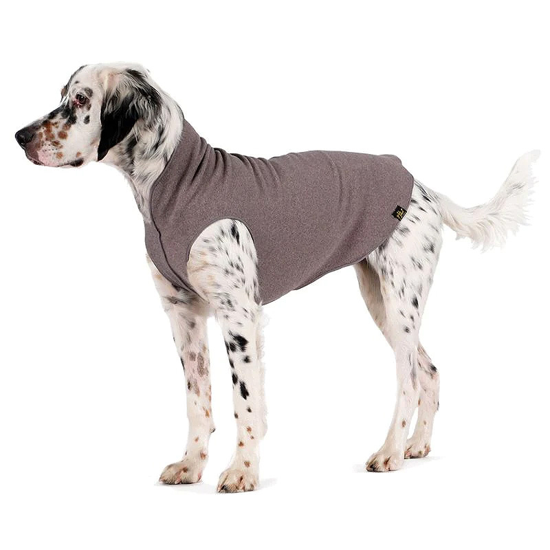 Goldpaw Stretch Fleece Hundepullover in charcoal grau