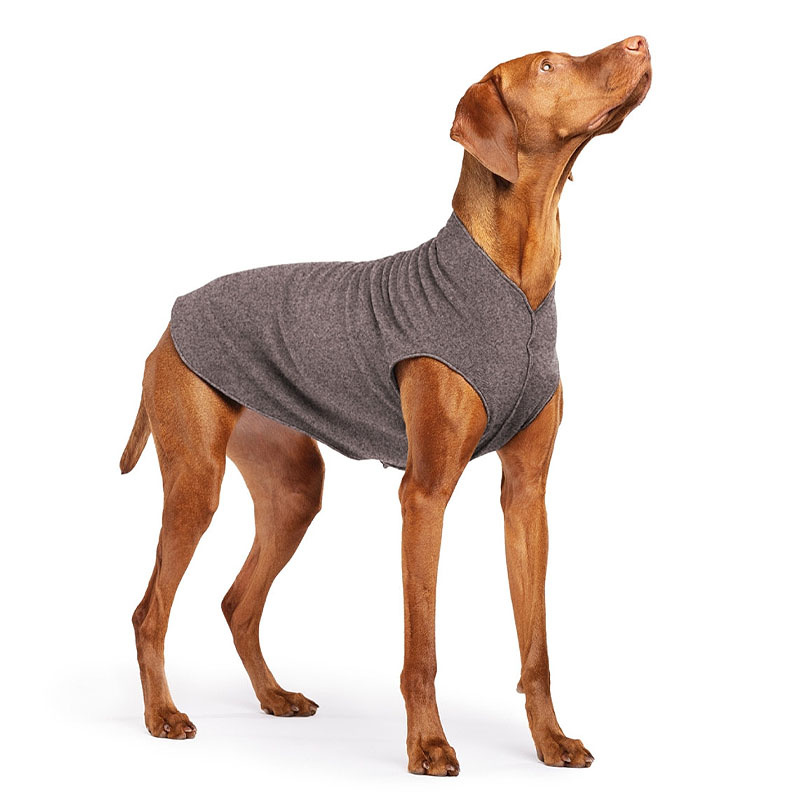 Goldpaw Stretch Fleece Hundepullover in charcoal grau Größe 18