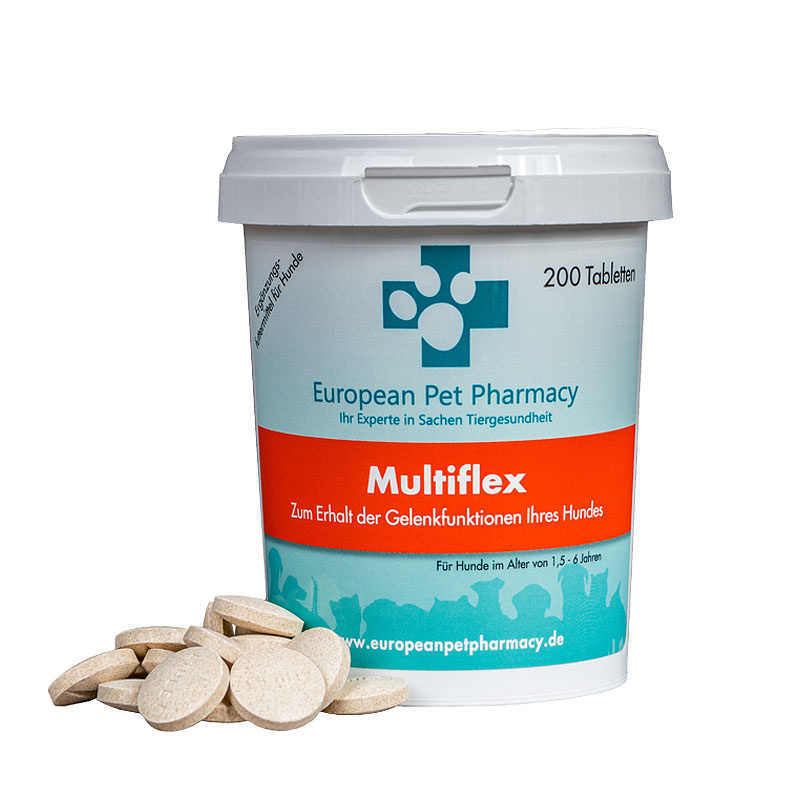 European Pet Pharmacy Multiflex stärkt Gelenke und Wohlbefinden