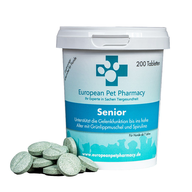 European Pet Pharmacy Senior stärkt Gelenke im Alter