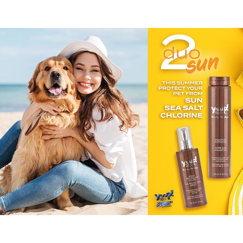 Yuup! Set Sonnenschutz Spray Sonnencreme + After-Sun Hundeshampoo