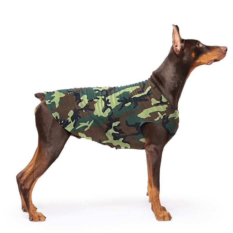 Goldpaw Stretch Fleece Hundepullover in camouflage