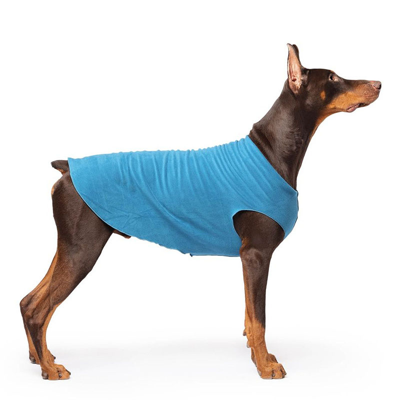 Goldpaw Stretch Fleece Hundepullover in marine petrol