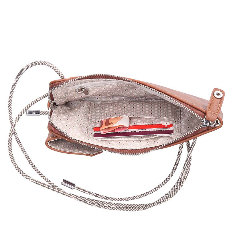 ZWEI Dog Walking Smartphone Bag in lipstick rot