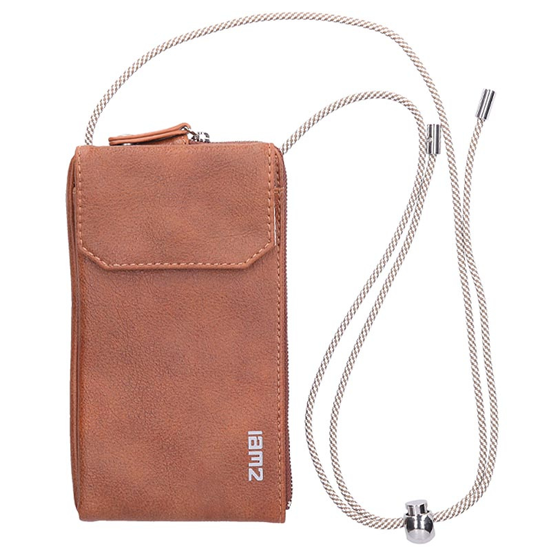 ZWEI Dog Walking Smartphone Bag in off white weiß