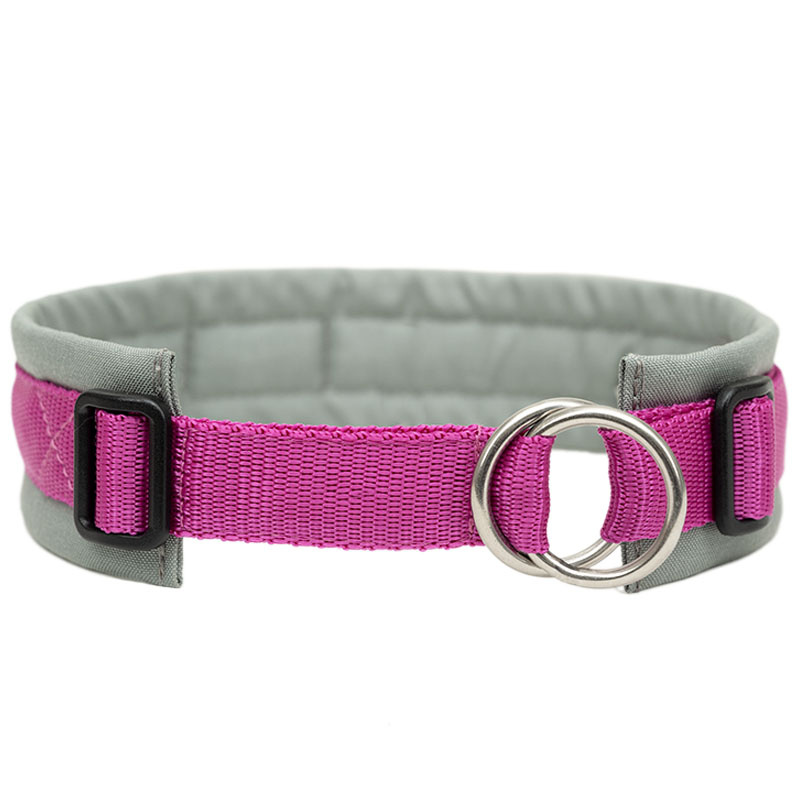 AnnyX Zugstopp Halsband Fun in grau pink