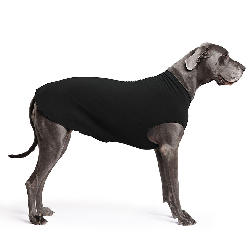 Goldpaw Stretch Fleece Hundepullover in black schwarz Größe 26