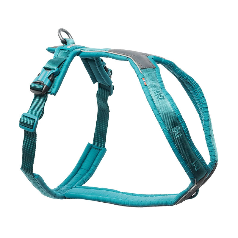 Non-stop dogwear Line 5.0 Brustgeschirr Hundegeschirr in teal petrol 5