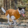 Hurtta Midlayer Eco wärmende Hundejacke Pullover in ocker desert 35