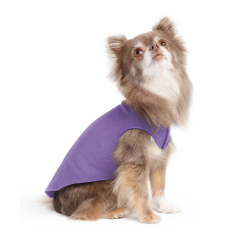 Goldpaw Stretch Fleece Hundepullover in lavendel