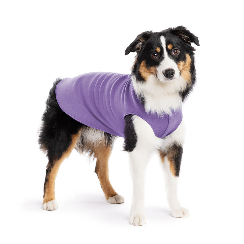 Goldpaw Stretch Fleece Hundepullover in lavendel