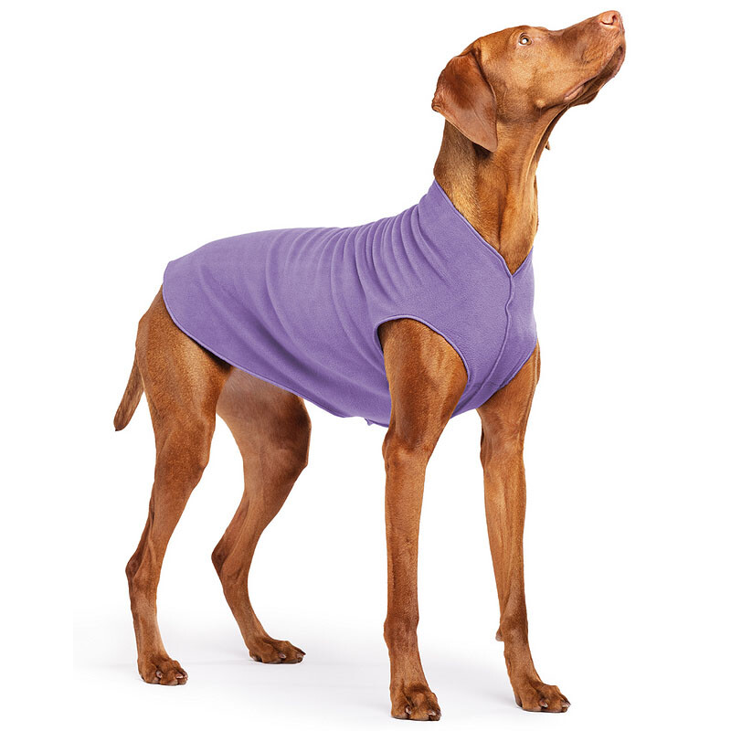 Goldpaw Stretch Fleece Hundepullover in lavendel