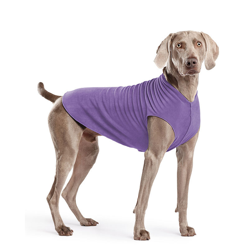 Goldpaw Stretch Fleece Hundepullover in lavendel