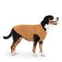 Goldpaw Stretch Fleece Hundepullover in chipmunk braun  Größe 14