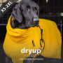 DryUp Trocken Cape Hundebademantel in yellow gelb