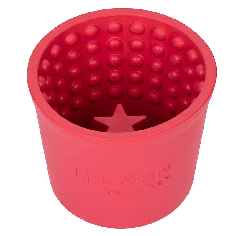 LickiMat Yoggie Pot Schleckmatte ø 9,5cm PINK