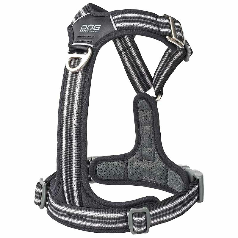 Dog Copenhagen Walk Harness Air Geschirr Black schwarz V3