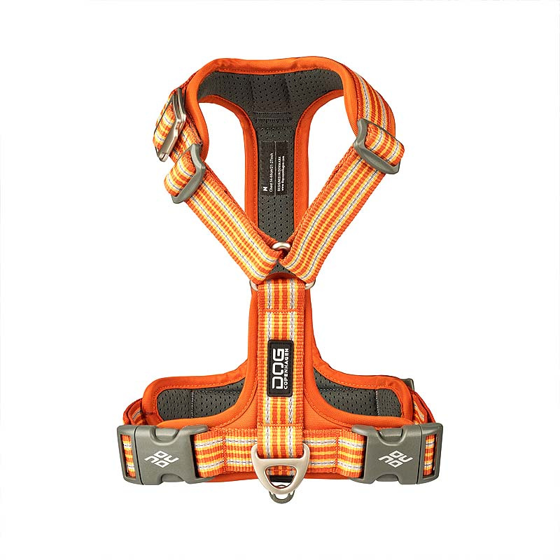 Dog Copenhagen Walk Harness Air Geschirr Orange Sun V3