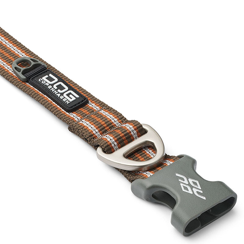 Dog Copenhagen Halsband Urban Style V3 Mocca braun