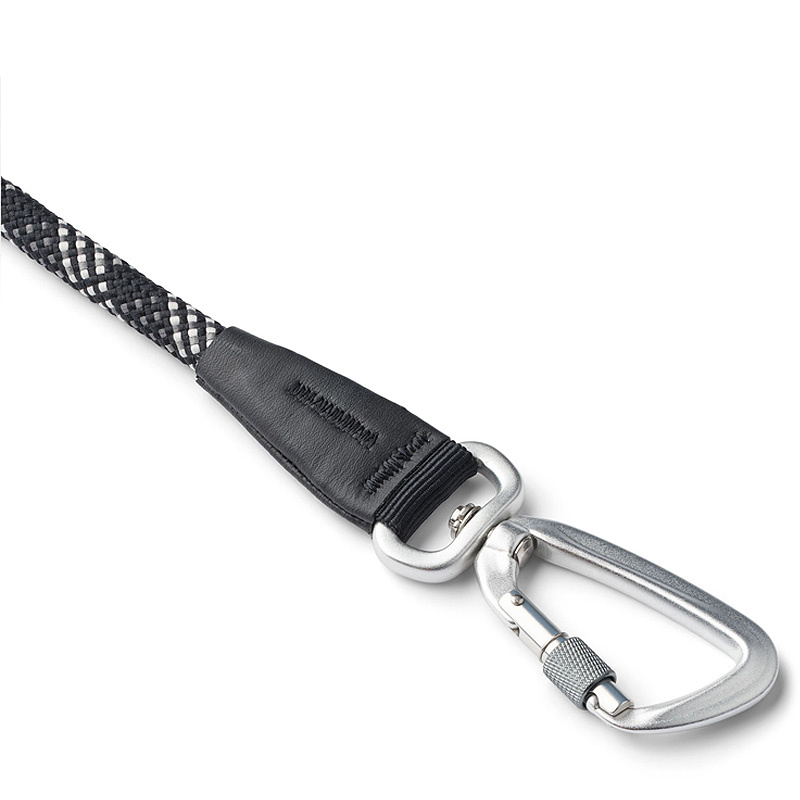 Dog Copenhagen Leine rund Führleine Urban Rope V3 Black schwarz