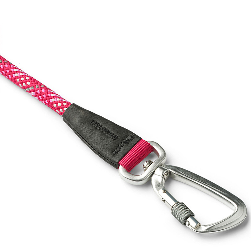 Dog Copenhagen Leine rund Führleine Urban Rope V3 Wild Rose pink