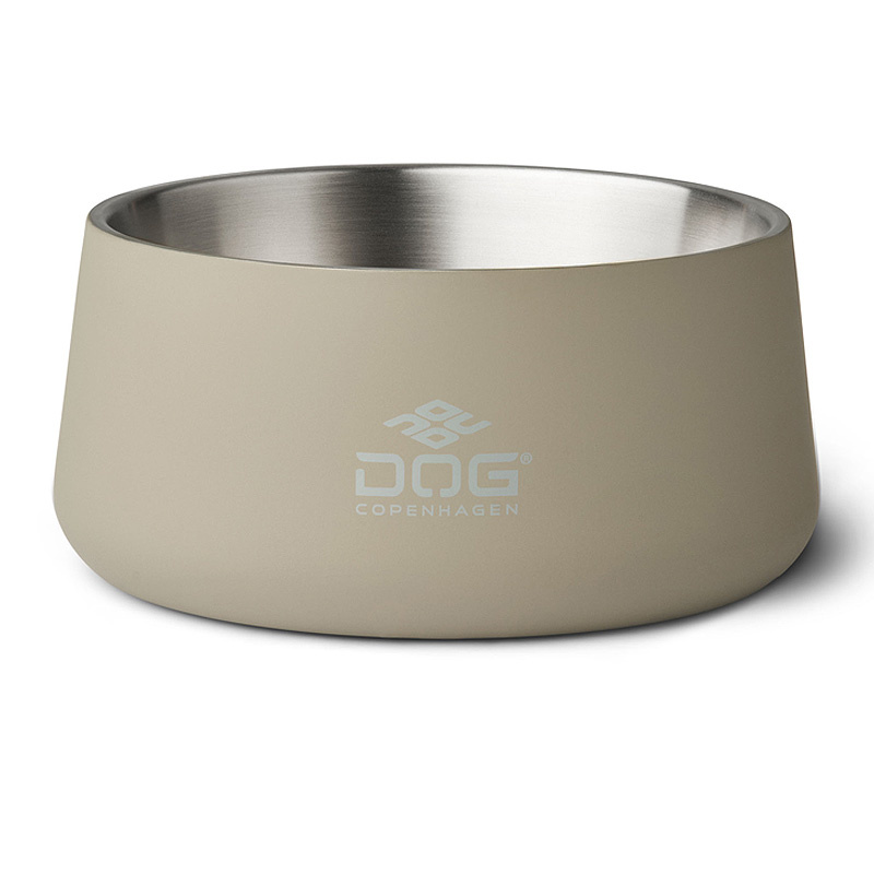 Dog Copenhagen Vega Bowl Futternapf Wassernapf Caffe Latte beige