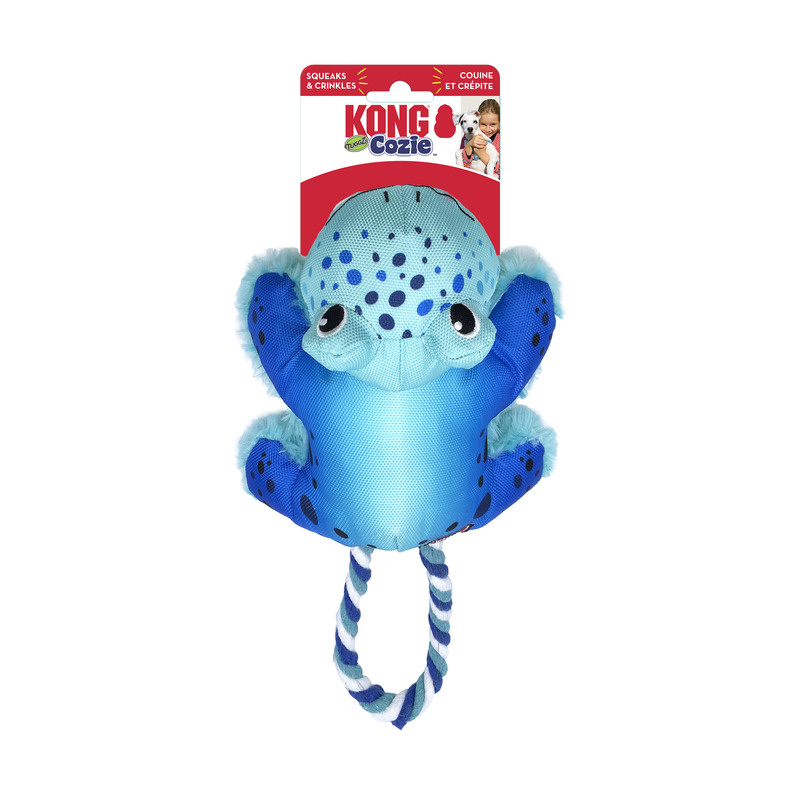 KONG Cozies Tuggz Frosch