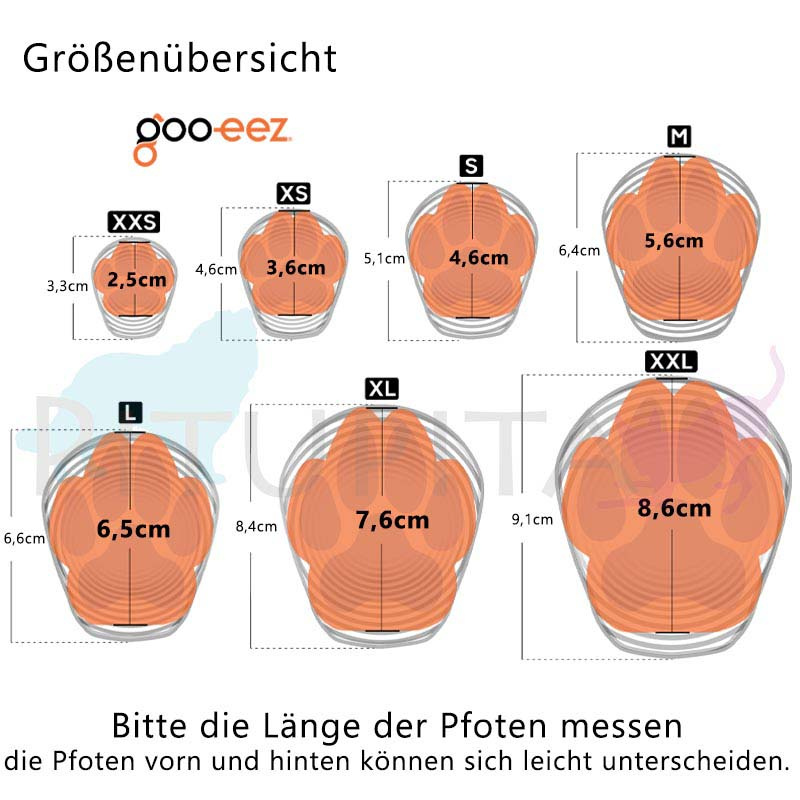 GOO-EEZ Booties Pfotenschutz ULTRAS in 2-er Pack