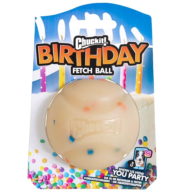 Chuckit® Birthday Fetch Ball