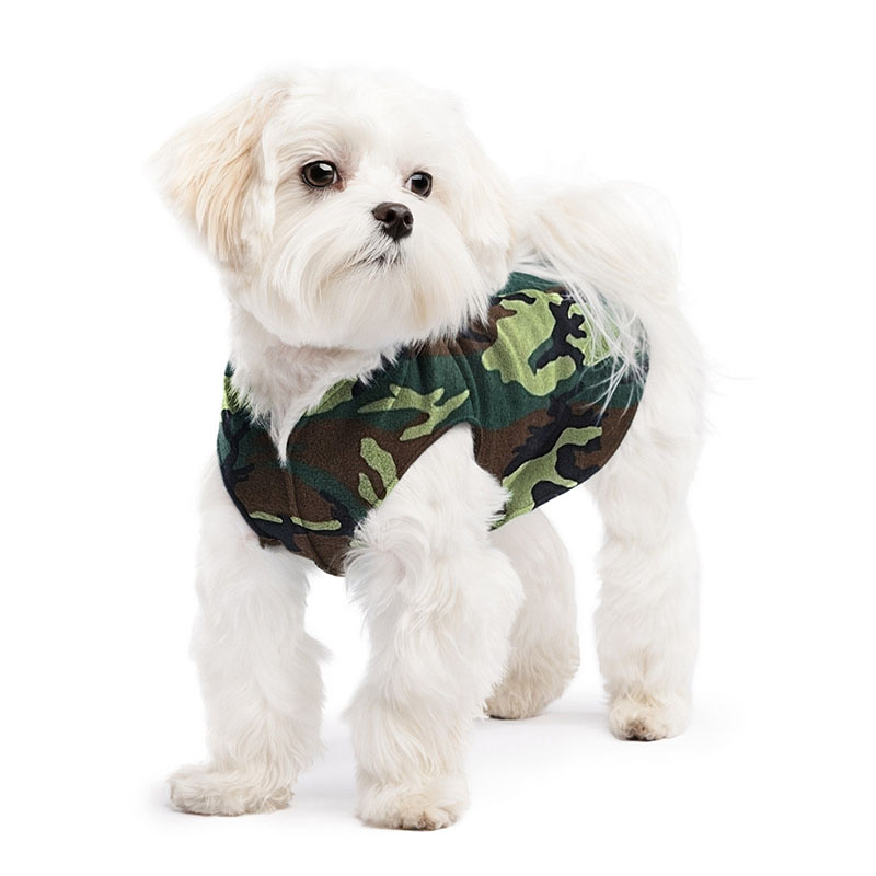 Goldpaw Stretch Fleece Hundepullover Camouflage Größe 12