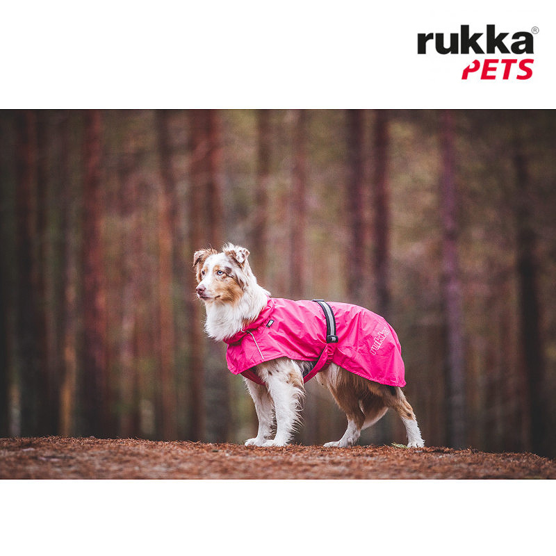 Rukka Pets Regenjacke Regenmantel Hase Pink 55