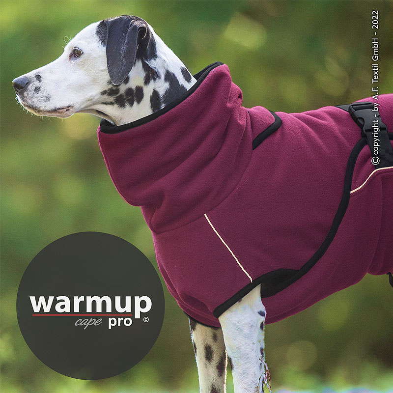 WarmUp Cape PRO Mantel für mittelgroße Hunde Gesamtübersicht