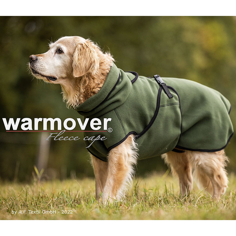 Warmover Cape Pullover für mitelgroße Hunde GESAMTÜBERSICHT